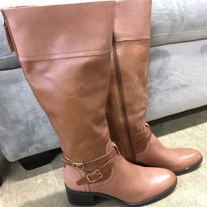 Franco Sarto Leather Riding Boots